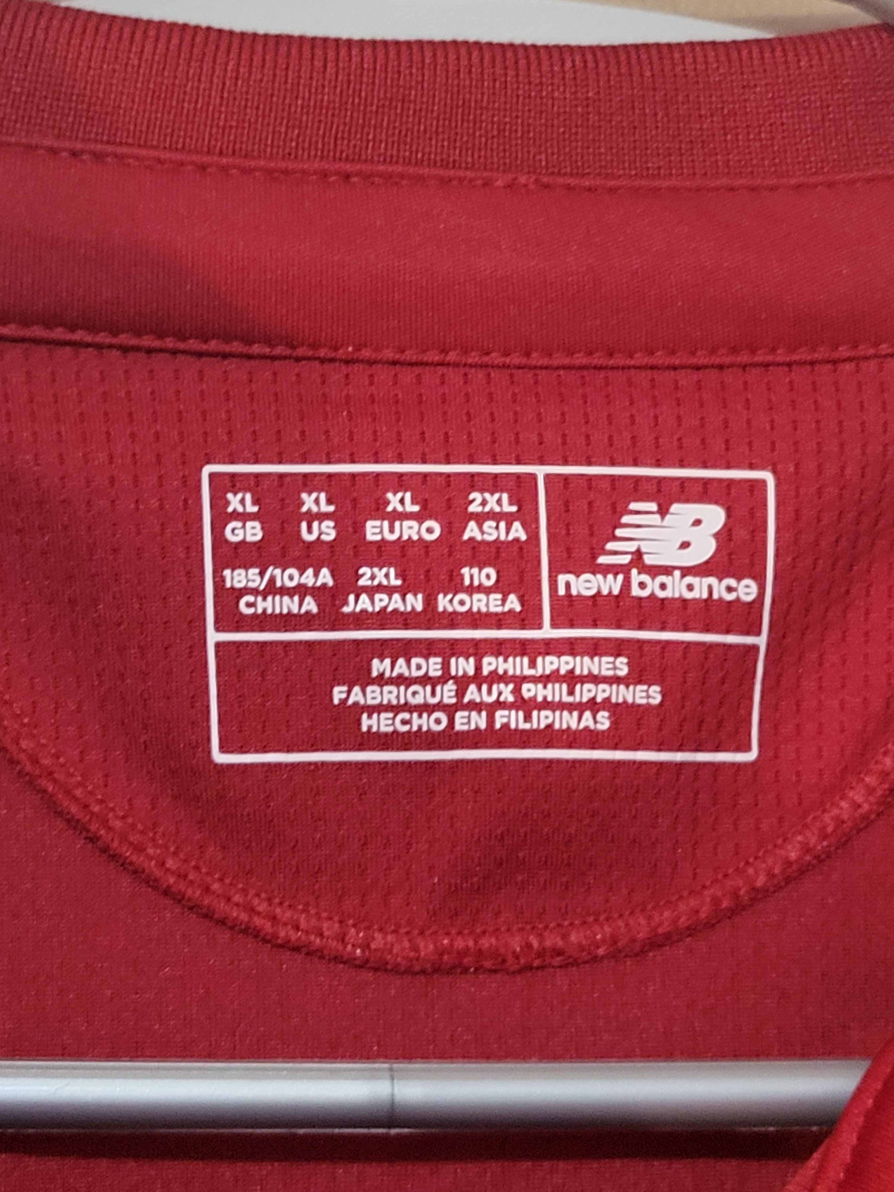 New Balance Liverpool 2018/19 Home Jersey Mens Size XL