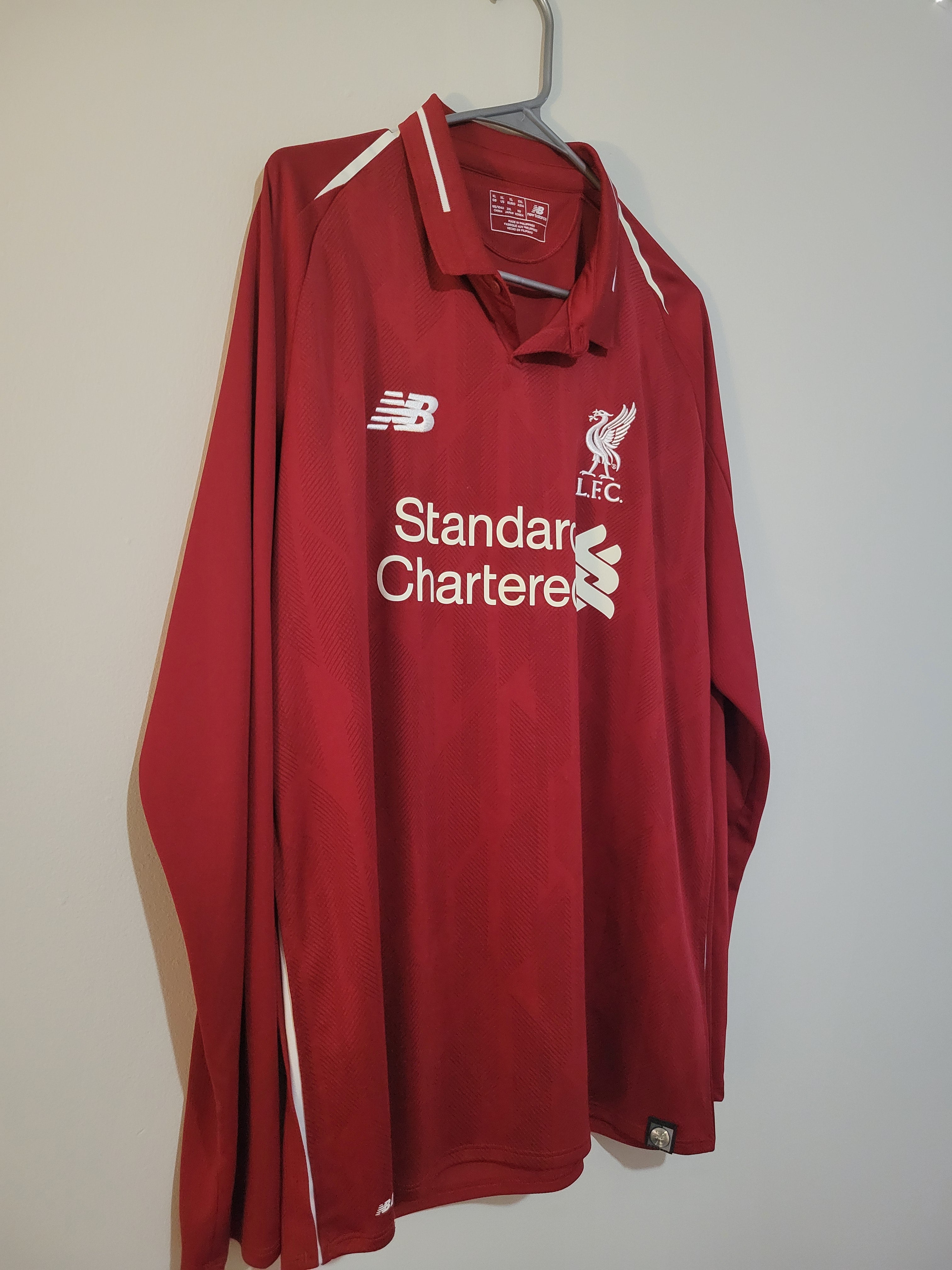New Balance Liverpool 2018/19 Home Jersey Mens Size XL