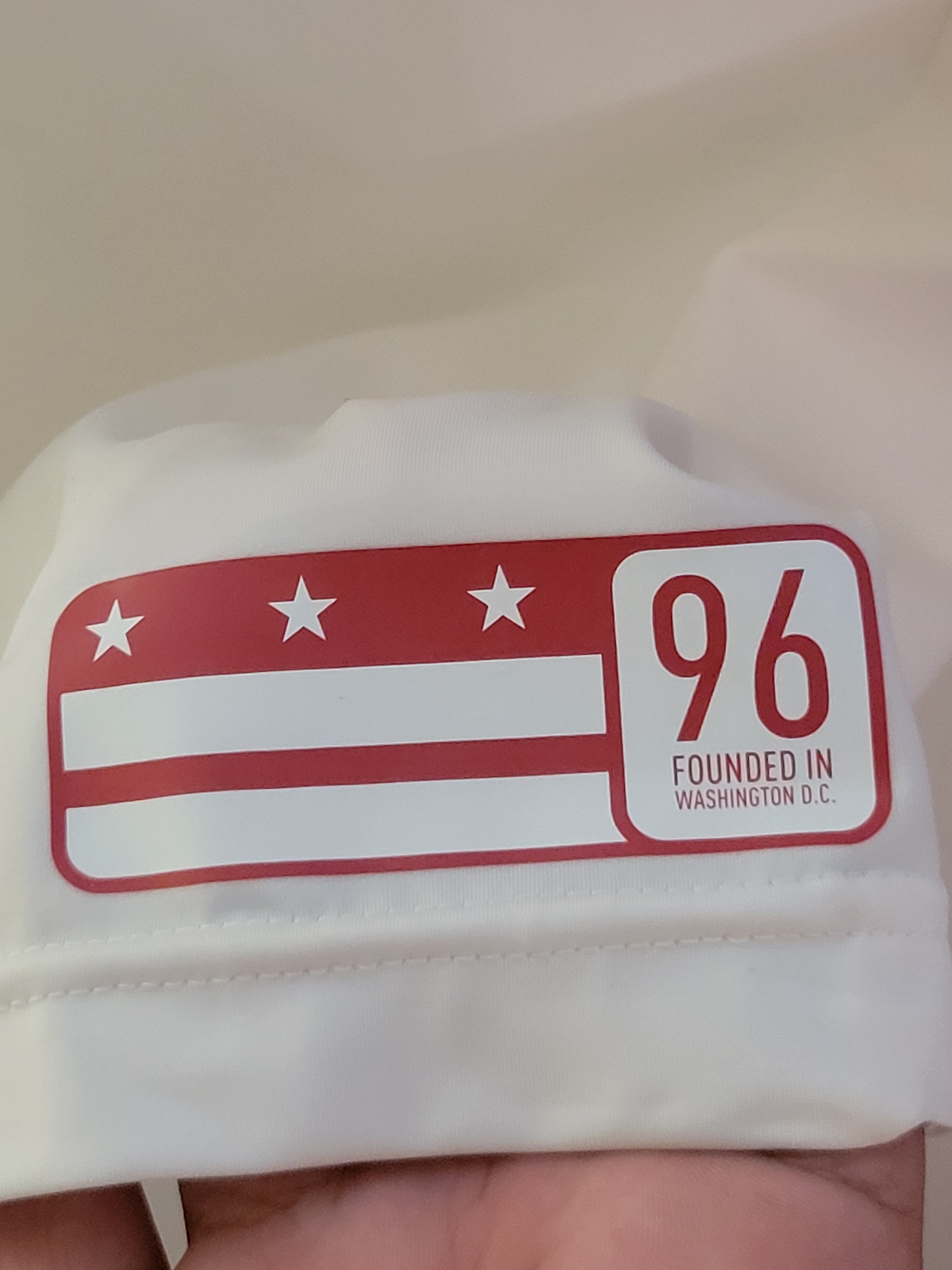 Rare Adidas DC United Techfit Player Issue 2012/13 Home Jersey Mens Size 6