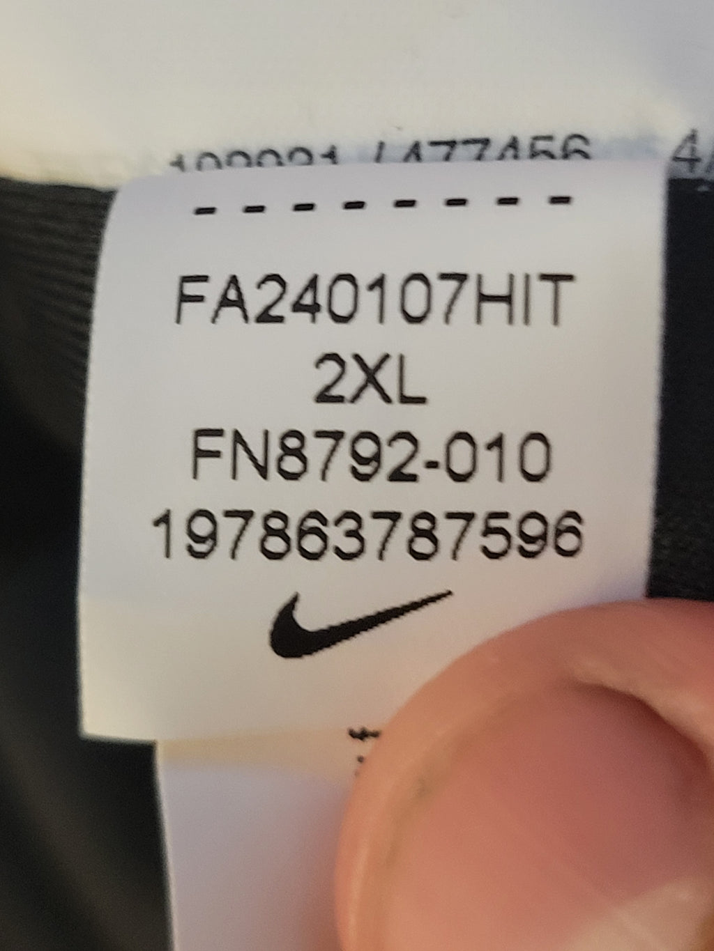 Nike FC Barcelona 2024/25 Away Soccer Football Jersey Mens Size XXL