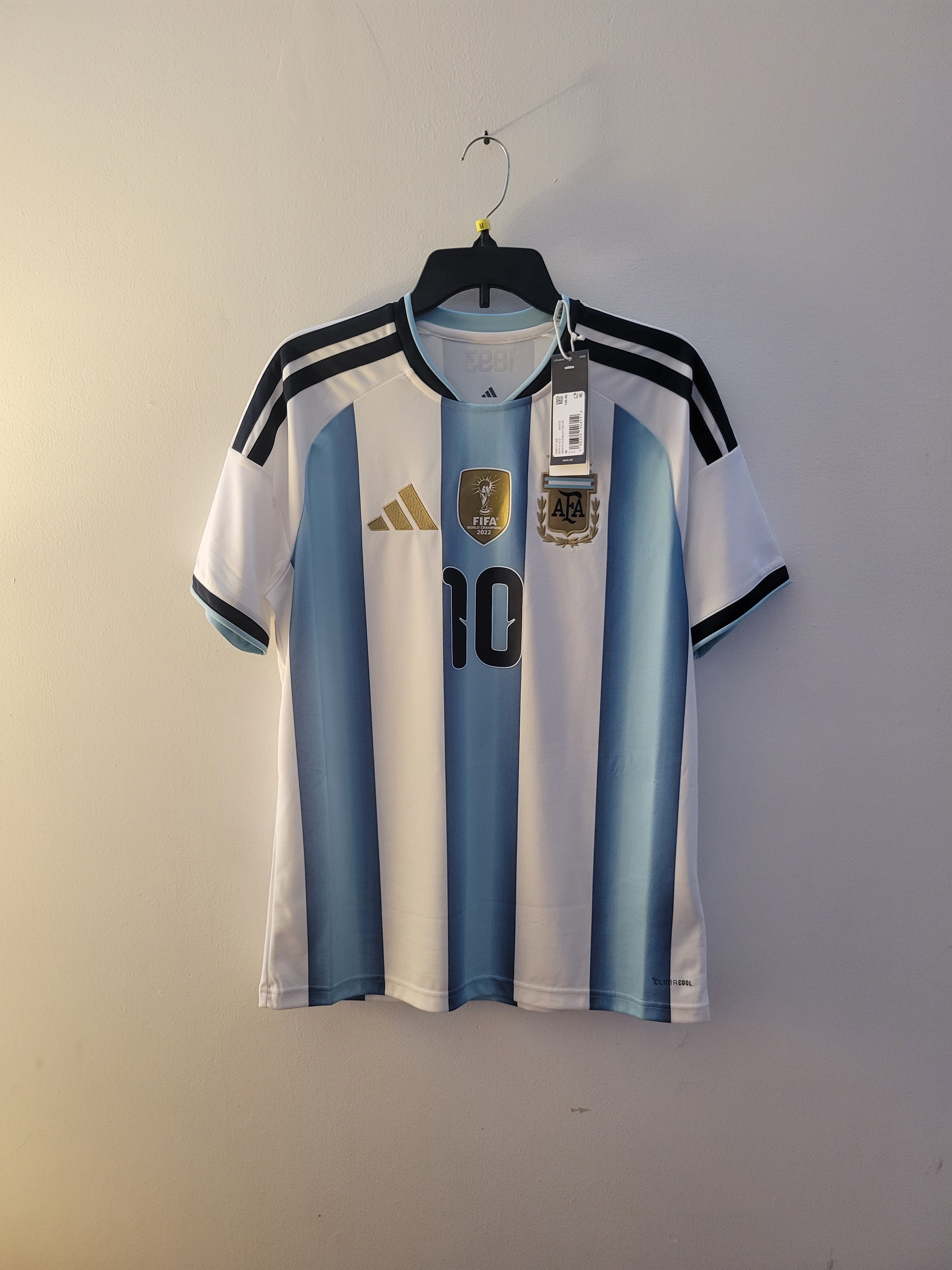 BNWT Adidas Argentina 2026/27 Home Jersey Mens Size M - Messi 10