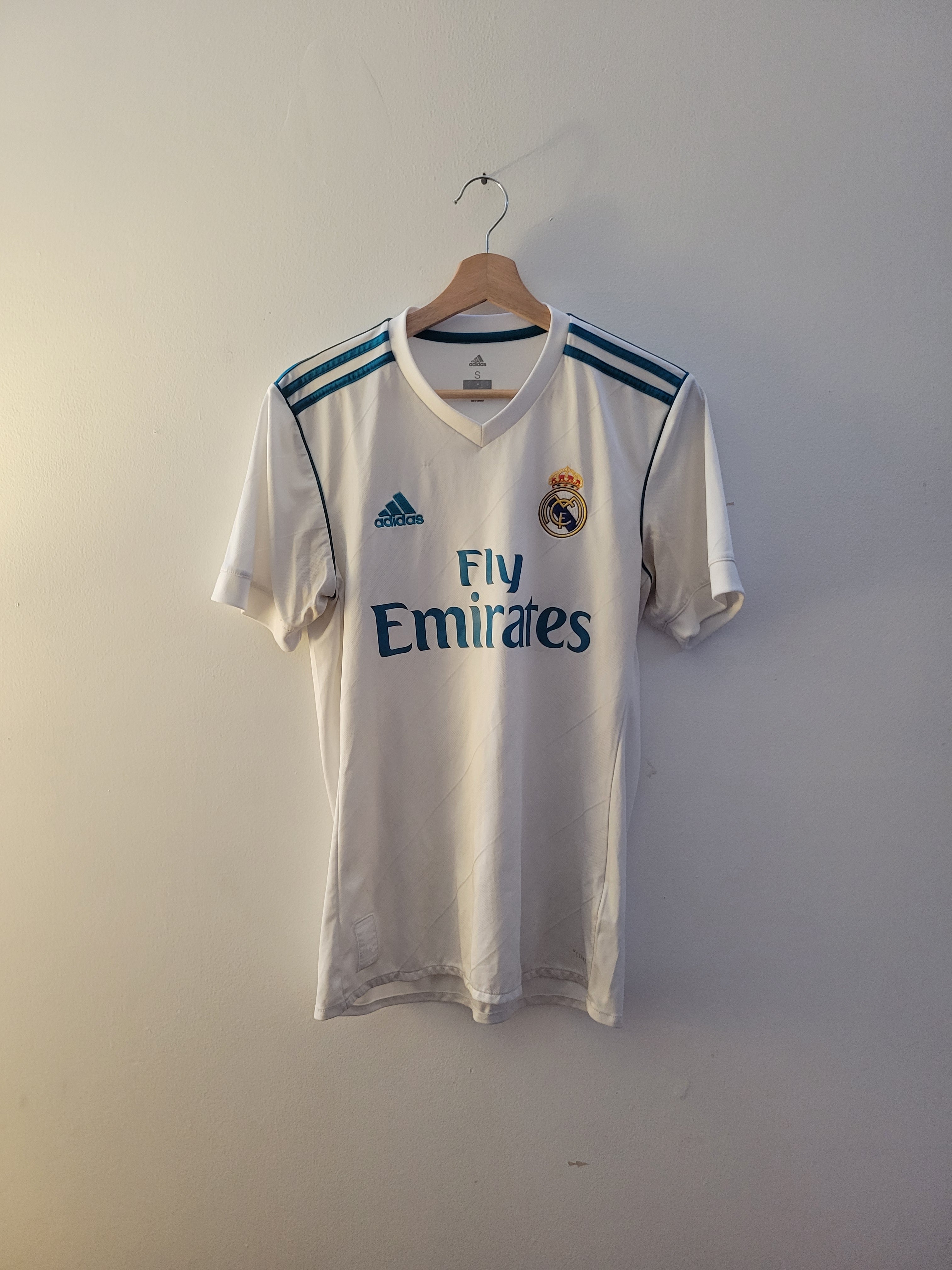 Adidas Real Madrid 2017/18 Home Jersey Mens Size S