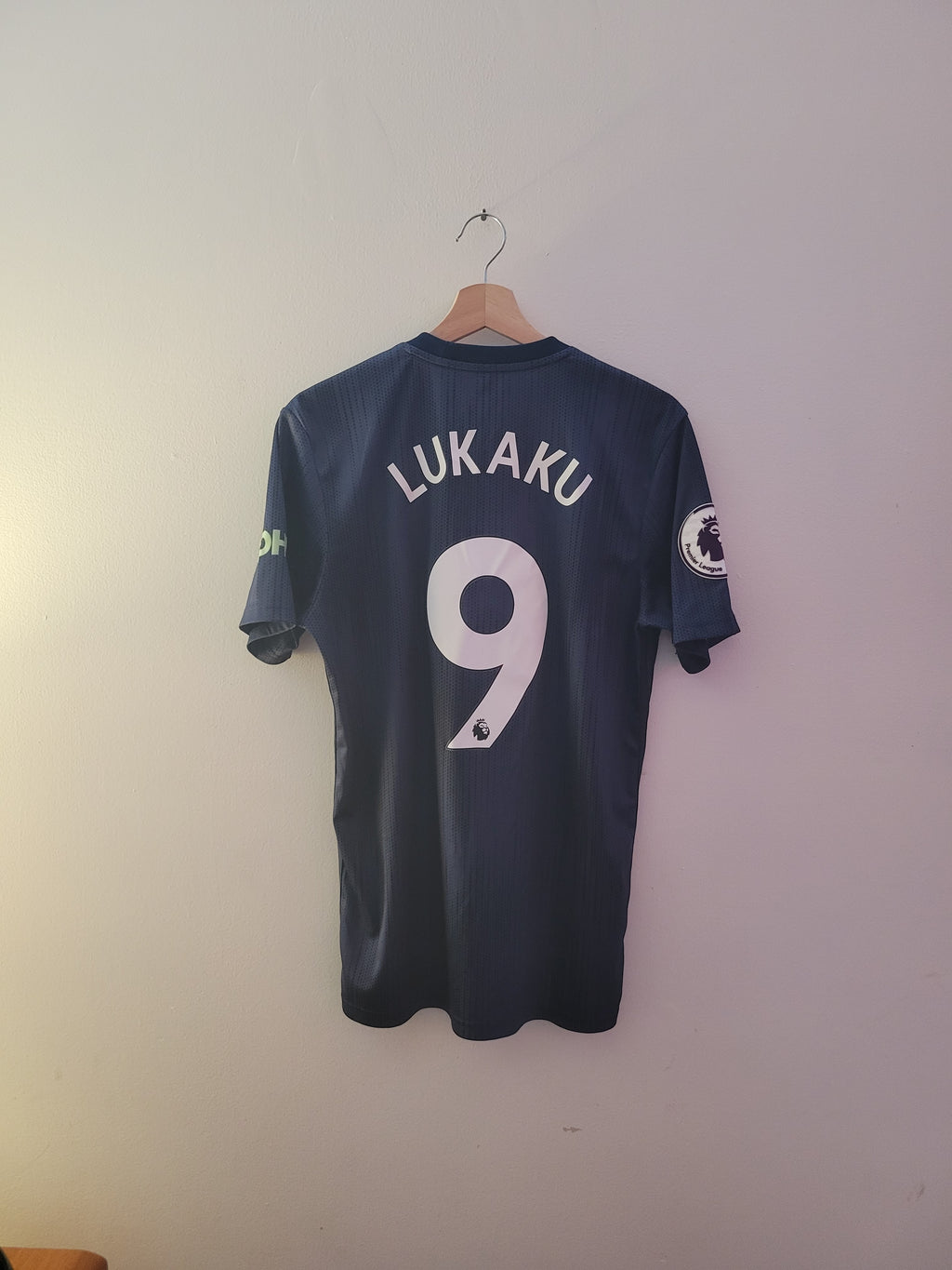 Adidas Manchester United 2018/19 Third Jersey Mens Size M - Lukaku 9