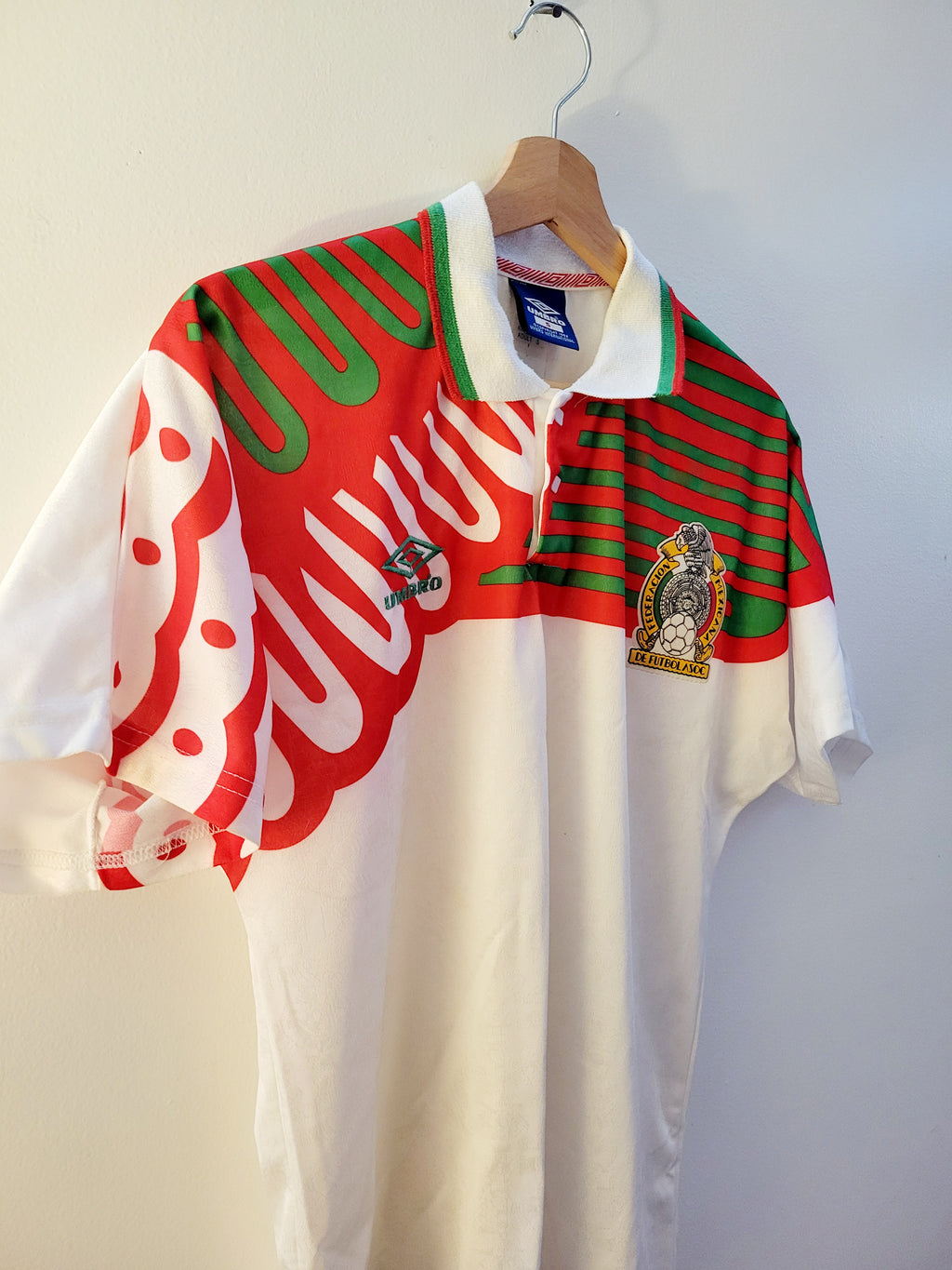 GRAIL Umbro Mexico 1994 Away Jersey Mens Size S