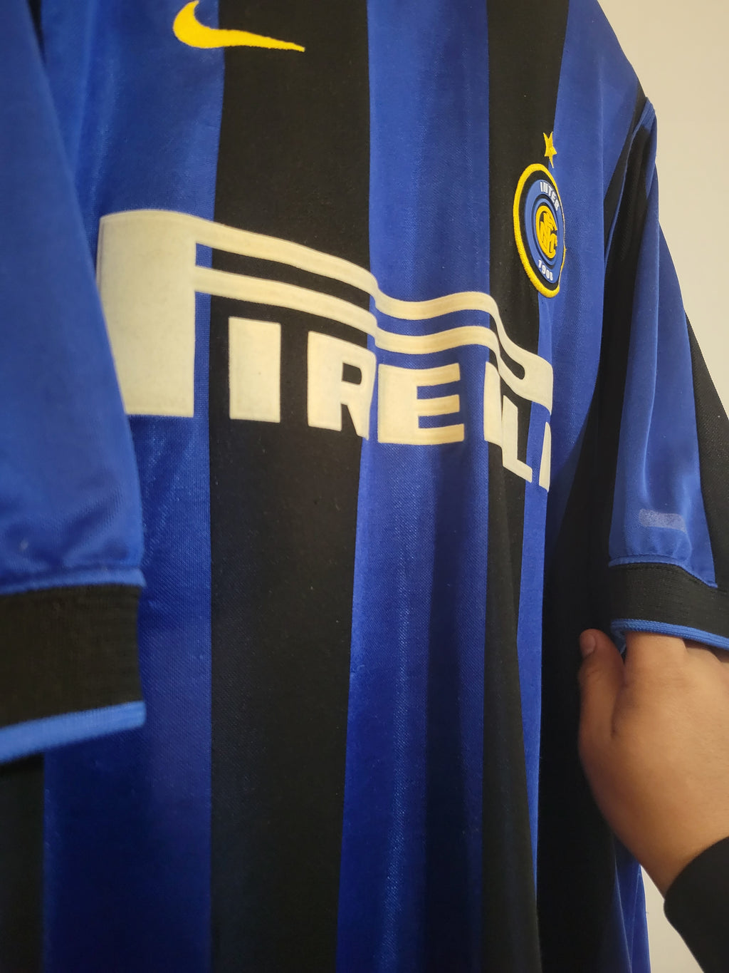 Nike Inter Milan 01/02 Home Jersey Mens Size L - Vieri 32
