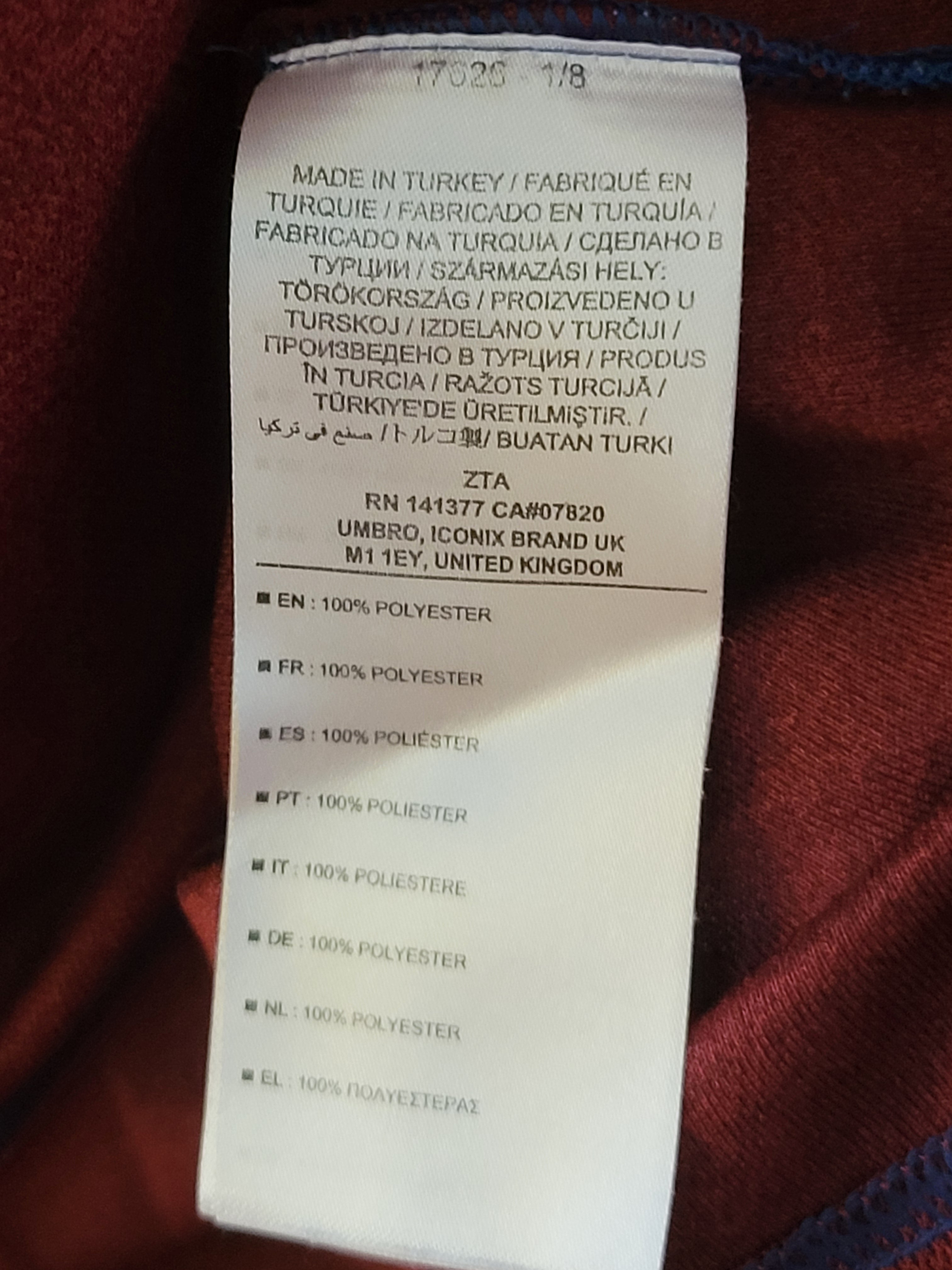 Umbro Schalke 04 2021/22 Third Jersey Mens Size L