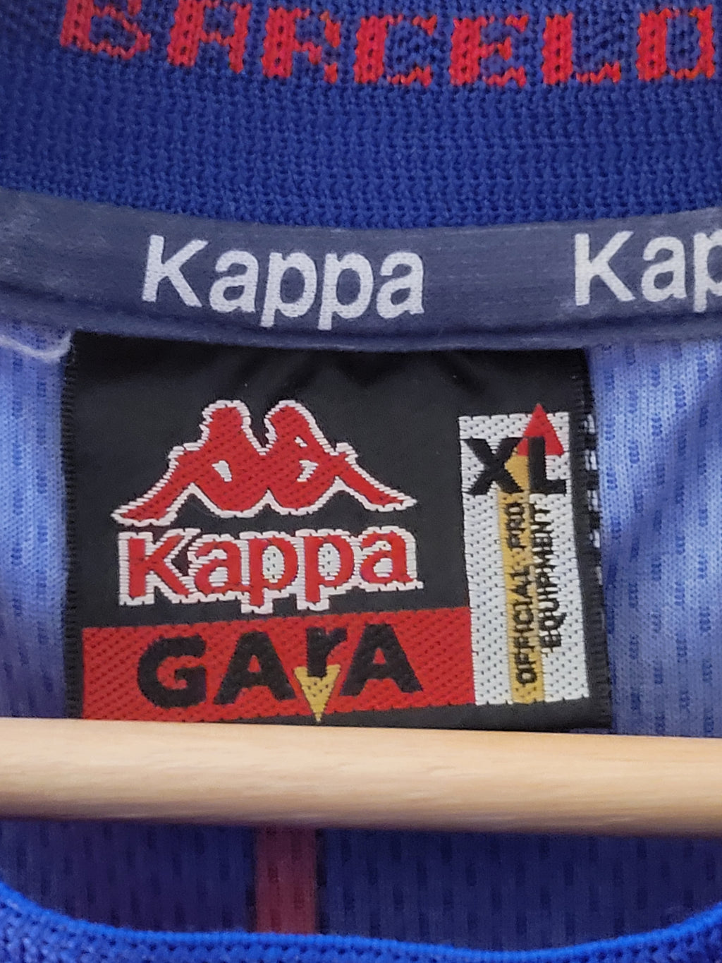 Kappa FC Barcelona 1997/98 Home Jersey Mens Size XL