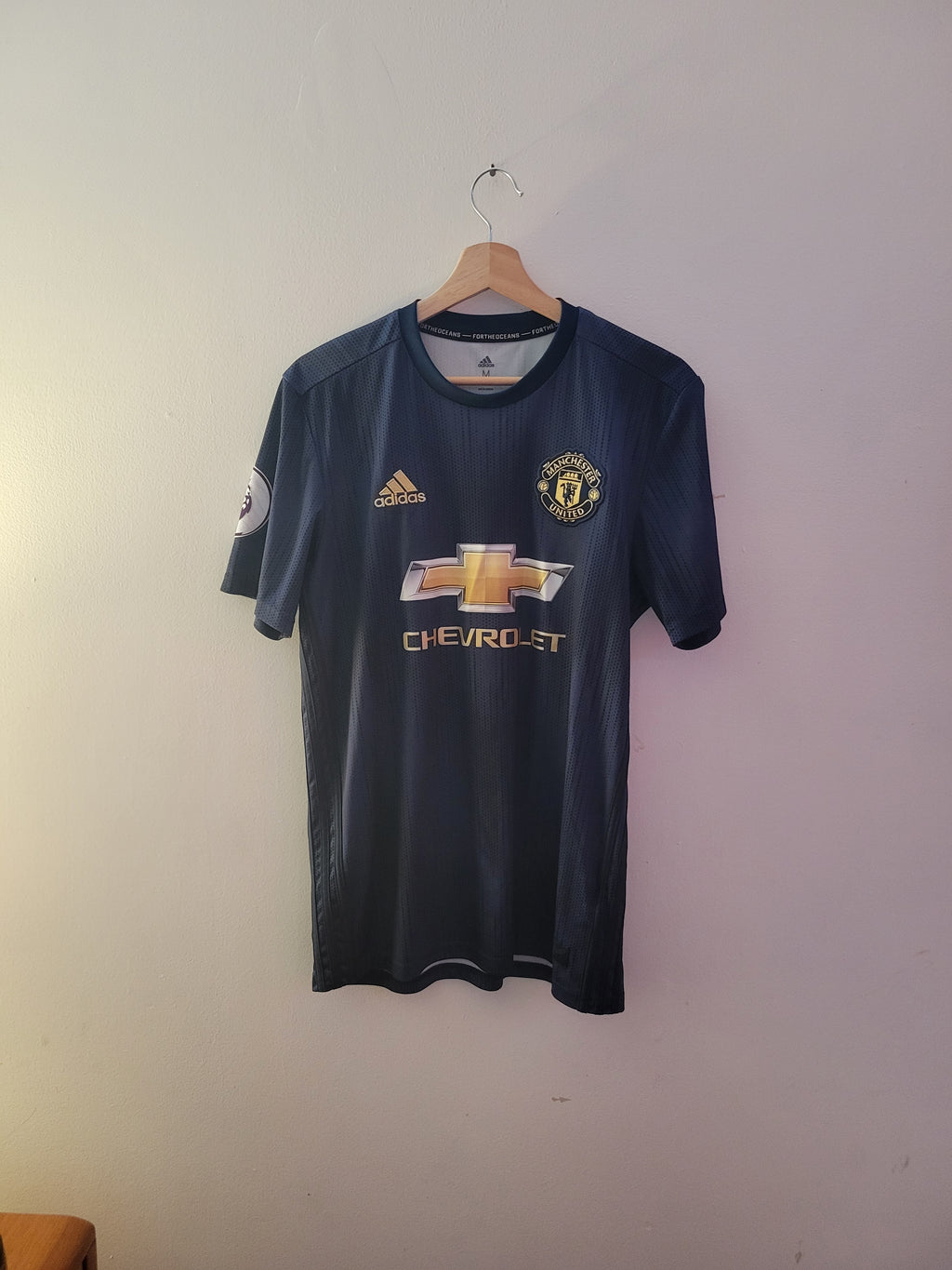 Adidas Manchester United 2018/19 Third Jersey Mens Size M - Lukaku 9