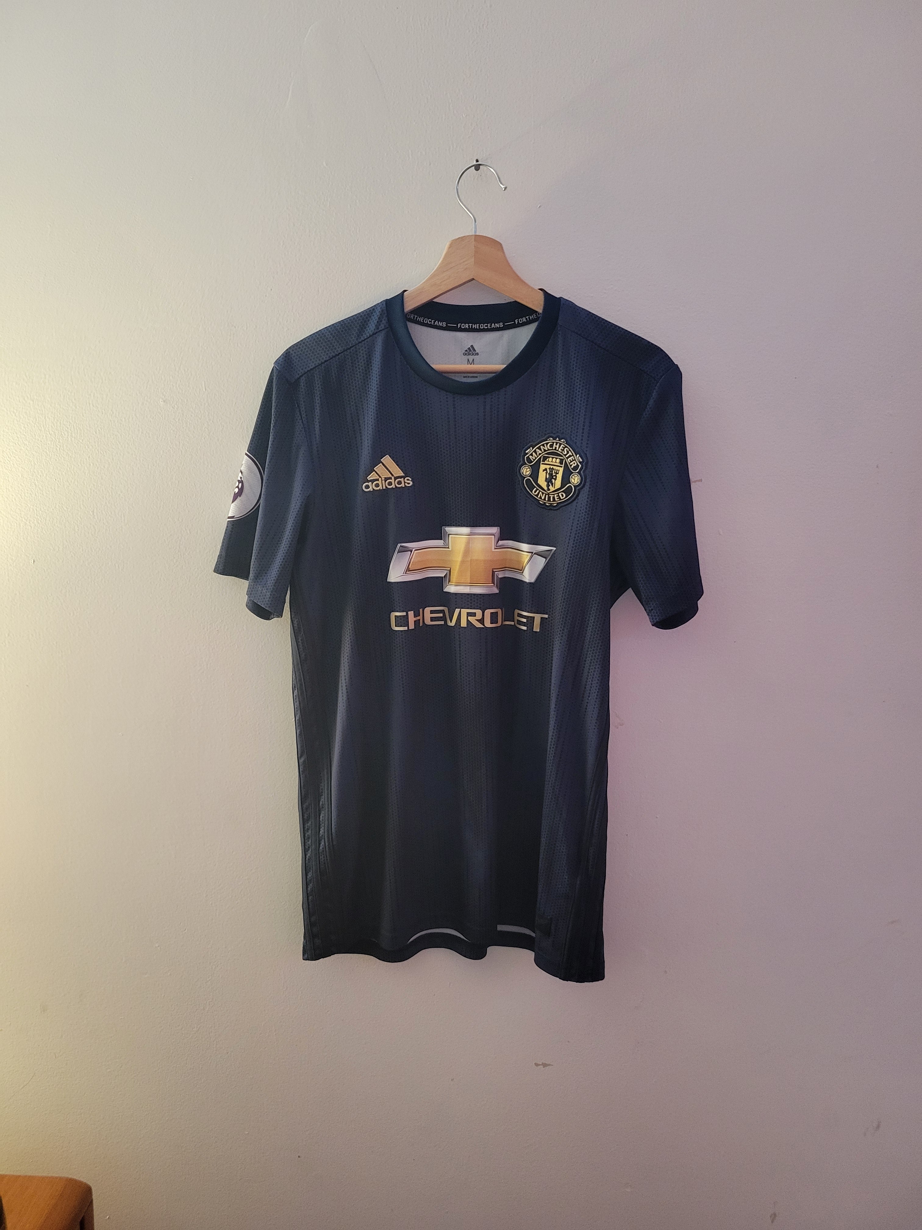 Adidas Manchester United 2018/19 Third Jersey Mens Size M - Lukaku 9