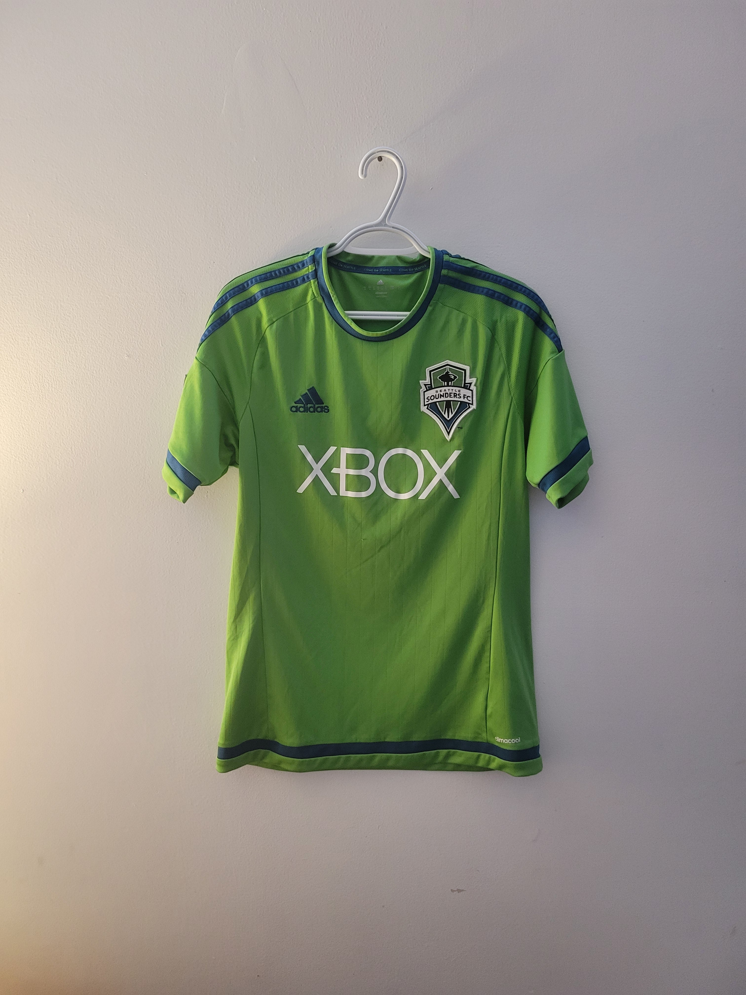 Adidas Seattle Sounders 2015/16 Home Jersey Mens Size M