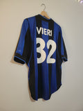 Nike Inter Milan 01/02 Home Jersey Mens Size L - Vieri 32