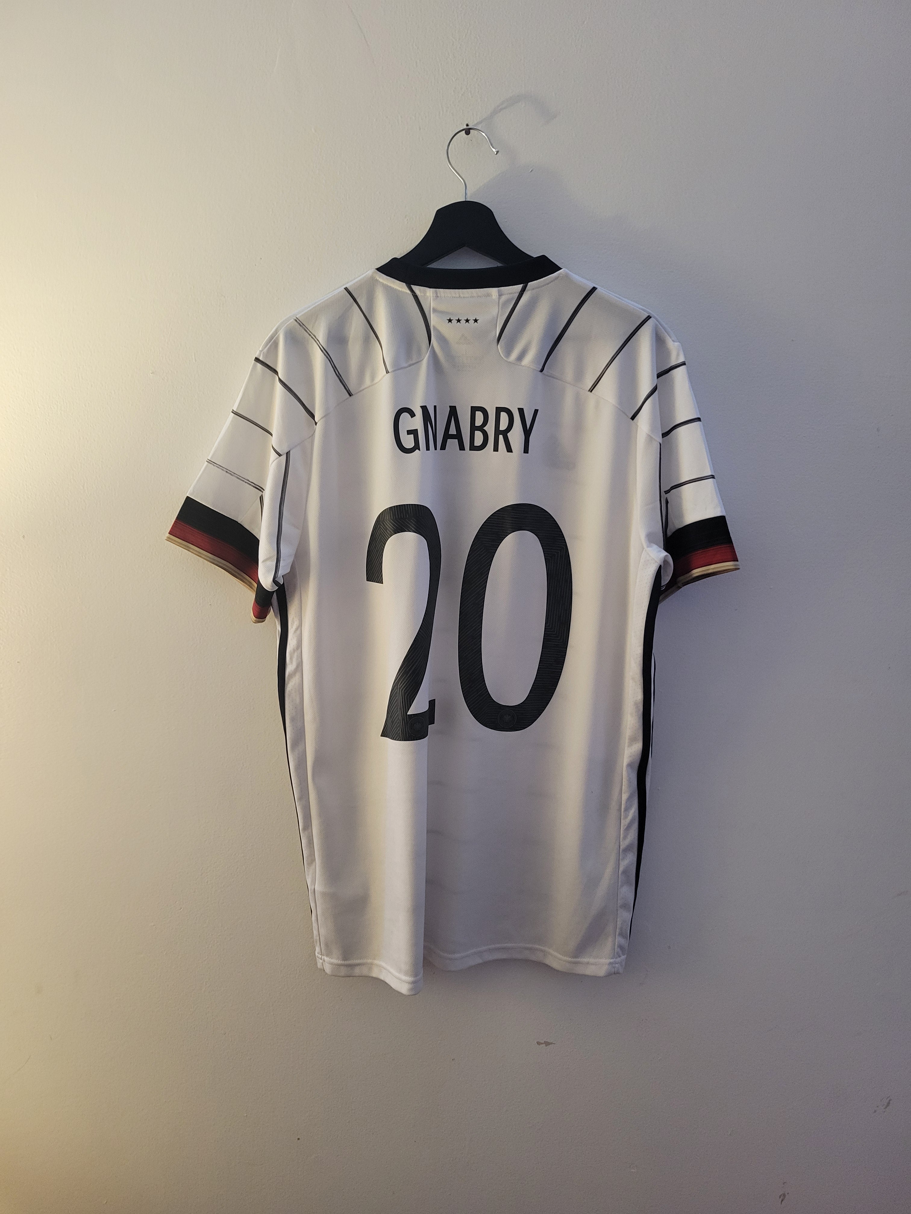Adidas Germany 2020/21 Home Jersey Mens Size L - Gnabry 20