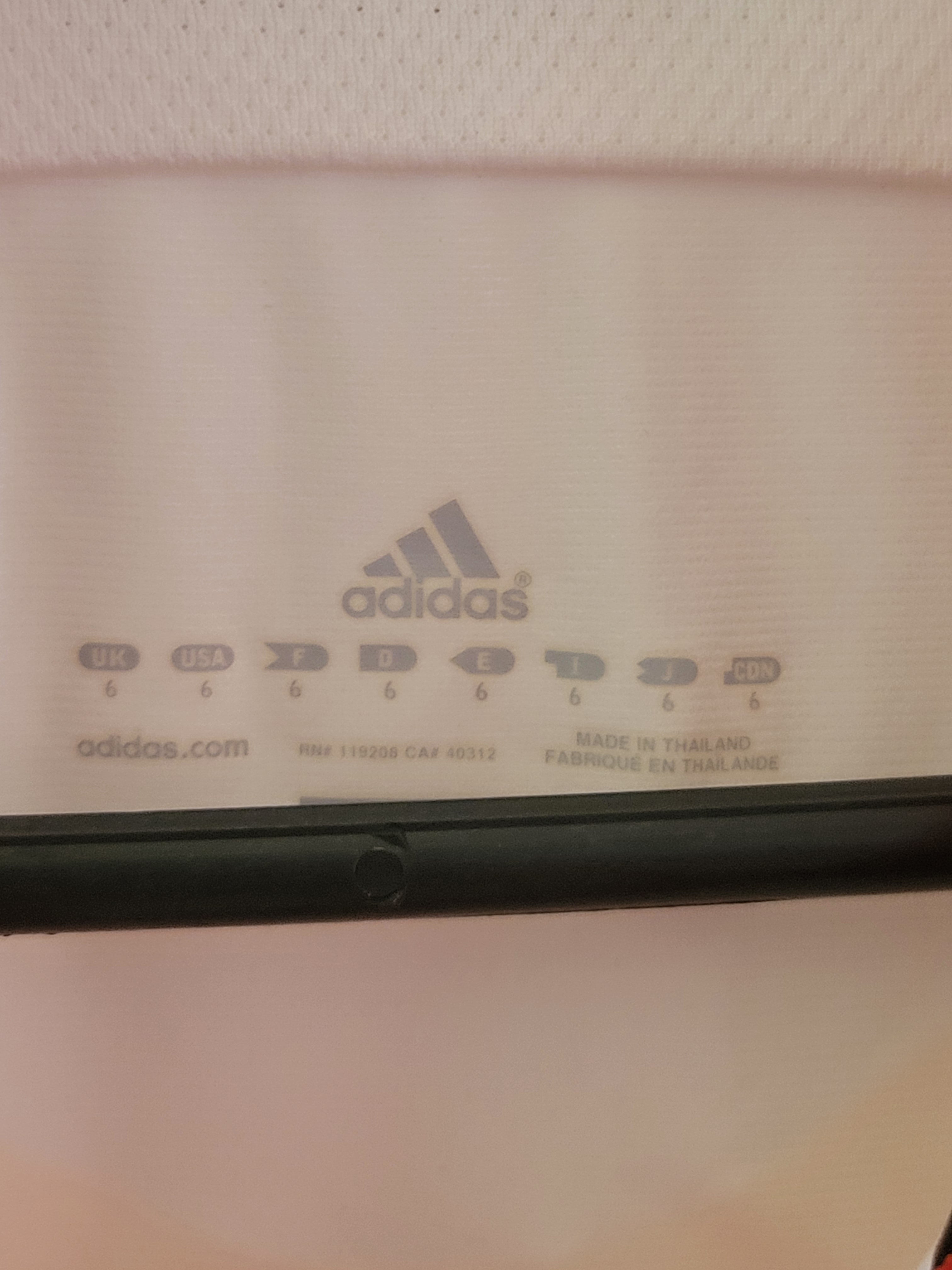 Rare Adidas DC United Techfit Player Issue 2012/13 Home Jersey Mens Size 6