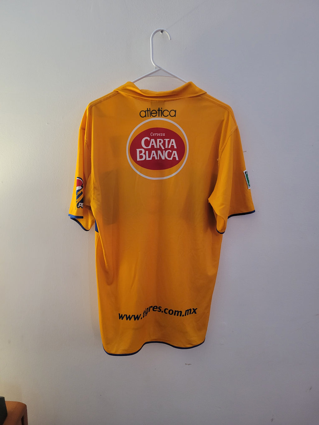 Atletica UANL Tigres 2002/03 Home Jersey Mens Size M