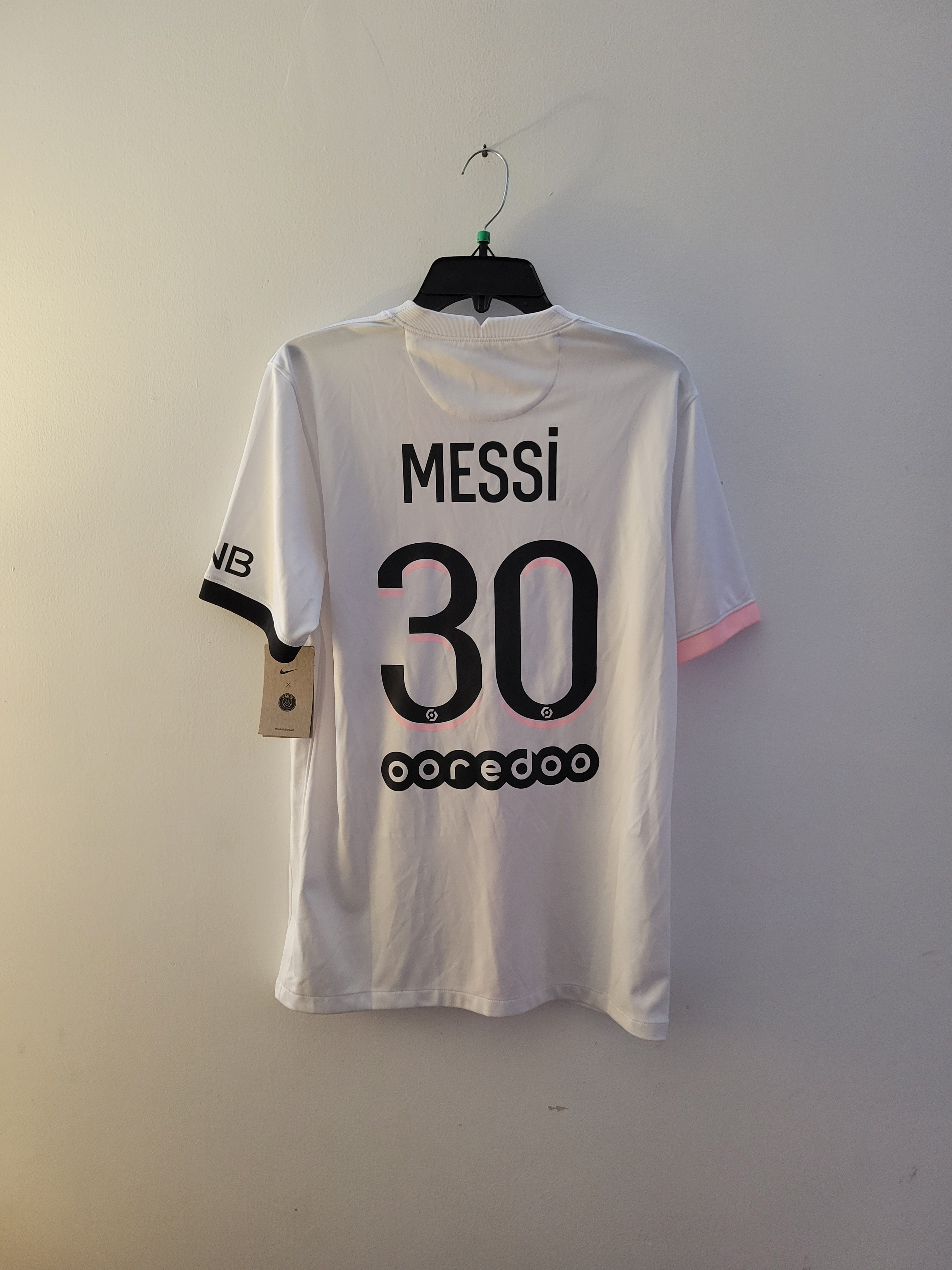 BNWT Nike PSG Paris Saint-Germain 2021/22 Away Jersey Mens Size M - Messi 10